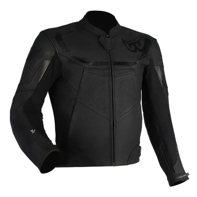 Berik Strada Leather Jacket - Black