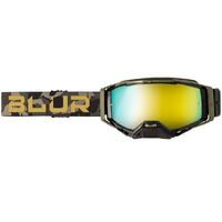 Blur B-40 Black Camo Goggles With Gold Lens