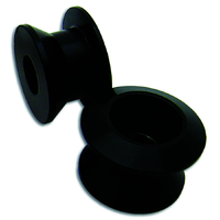 Bolt Sportbike Swingarm Spools - Black