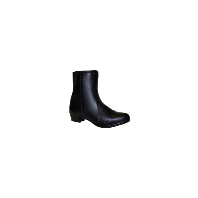 Motodry Ladies Clio-Mid Leather Waterproof Boots - Black