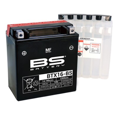 BS Battery MF - BTX16-BS