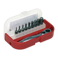 BikeService Hand Drive Hex Bit Set - 10 Pcs