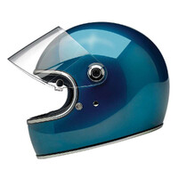 Biltwell Gringo S Gloss Helmet - Pacific Blue
