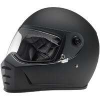 Biltwell Lane Splitter Matte Black Helmet