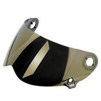 Biltwell Lane Splitter Gen 2 Gold Mirror Shield