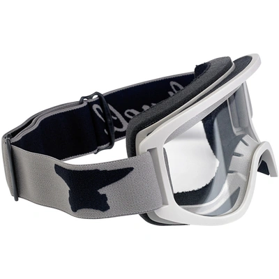 Biltwell Moto 2.0 Script Goggles - Titanium/Black - OS