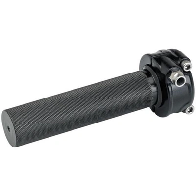 Biltwell Cast Whiskey Throttle (Single Cable) - Black - 1"