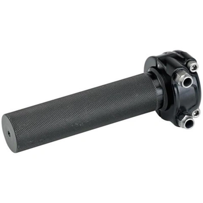 Biltwell Cast Whiskey Throttle (Dual Cable) - Black - 1"