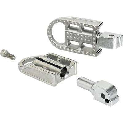 Biltwell Mushman Hd St18 Rider Pegs - Polished Silver