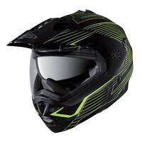 Caberg Tourmax Sonic Matt Black Fluro Yellow Helmet