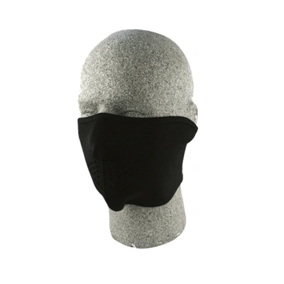 Zan Headgear Neoprene Half Mask - Solid Black - OS