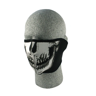 Zan Headgear Neoprene Half Mask - Skull Face - OS