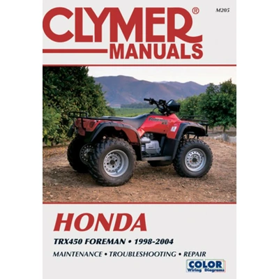Clymer Manual CM205 - Honda TRX450 Foreman 1998-2004