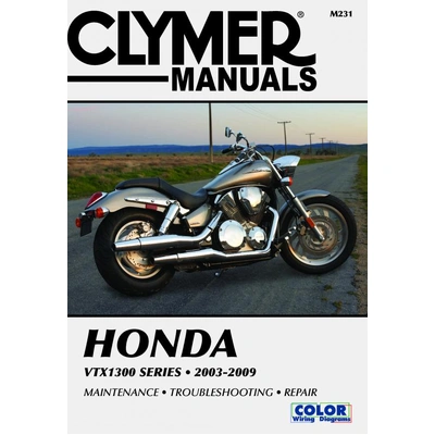 Clymer Service Repair Manual - Honda VTX1300 Series 03-09
