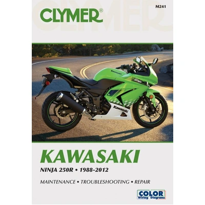 Clymer Service Repair Manual - Kawasaki Ninja 250 88-12