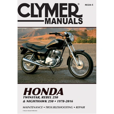 Clymer Service Repair Manual - Honda Twinstar/Nighthawk 250 78-16