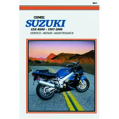Clymer Service Repair Manual - Suzuki GSX-R600 97-00