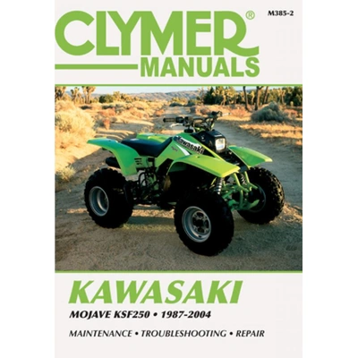 Clymer Service Repair Manual - Kawasaki Mojave KSF250 ATV 87-04