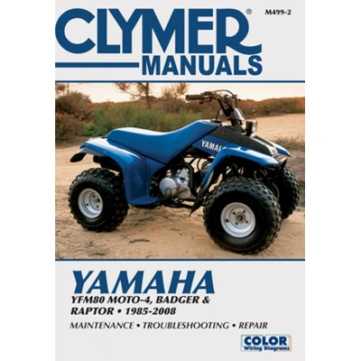 Clymer Service Repair Manual - Yamaha YFM80 Moto-4/Badger/Raptor ATV 85-08