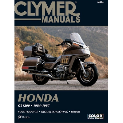 Clymer Service Repair Manual - Honda GL1200 Gold Wing Motorcycle 84-87