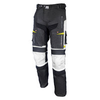 MotoDry Advent-Tout Trekker Pants - Black/Grey/Fluro