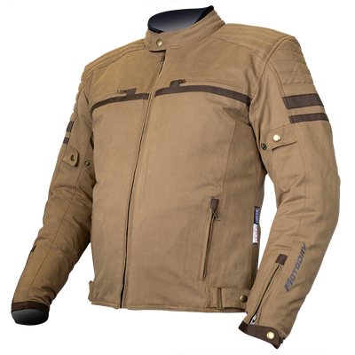 Motodry Clubman Evo Jacket - Vintage Brown
