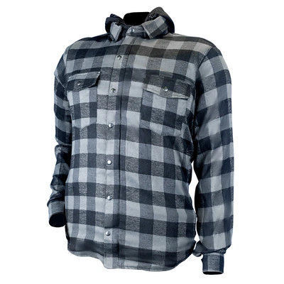 Motodry Hunter Riding Hoodie - Black/Grey