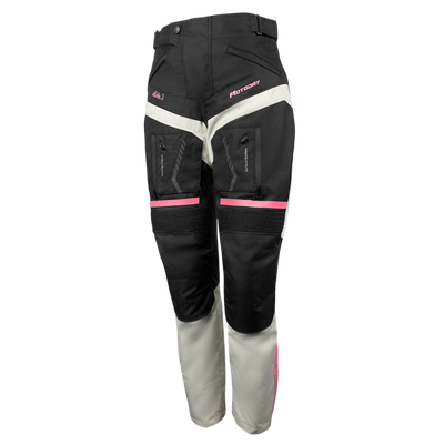 Motodry Ladies Rallye 2 Pants - Black/Grey/Magenta