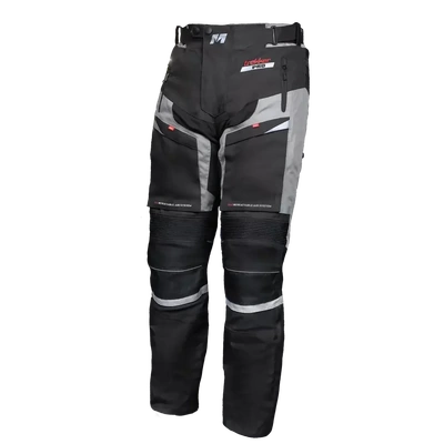 Motodry Trekker Pro Pants - Black/Anthracite/Grey - 5XL