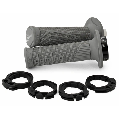 DOMINO GRIPS MX D100 D-LOCK ON 4T GREY