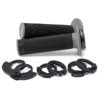 DOMINO GRIPS MX D200 D-LOCK ON BLACK GREY
