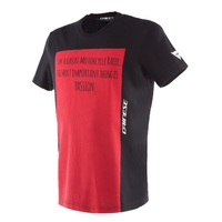 Dainese Racer Passion T-Shirt - Black/Red