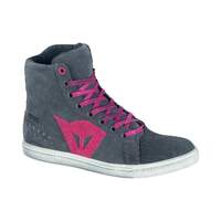 Dainese Ladies Street Biker D-WP Anthracite Fuschia Boots