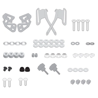 Givi Specific Windscreen Fitting Kit - Piaggio Vespa Gts 125-300/Super 23-24 (Needs Screen 104A)