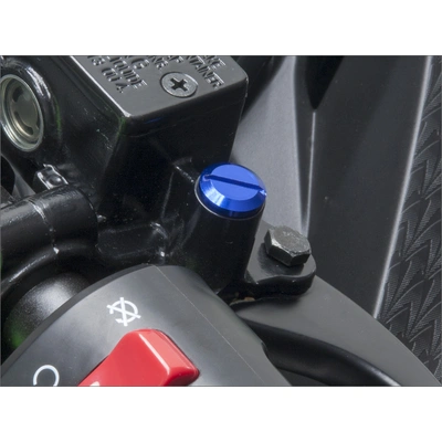 DRC Mirror Hole Plug - M10 - Blue