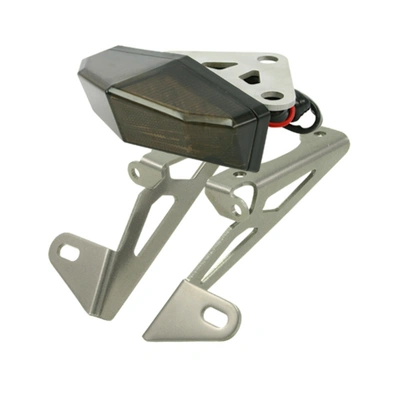 DRC Edge 2 Alloy Tail Light & Plate Holder (Smoke Lens) for KLX230 '20-