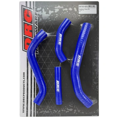 DRC Radiator Hose Kit for YZ250F '14-18 - Blue