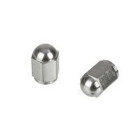 DRC Valve Caps - Titanium - 2 Pk