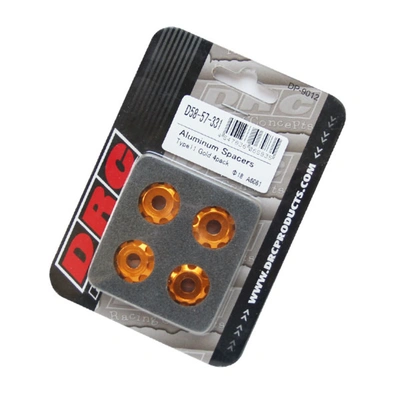 DRC Type-02 Alloy Spacer - Flat Blue - M6