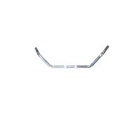 H/BAR WESTERN 7/8 INCH, 4.5 INCH RISE, 38 INCH WIDE CHROME