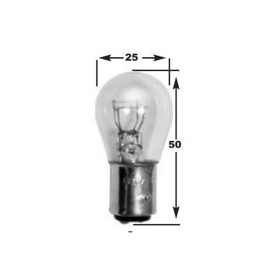 BULB 6V STOP/TAIL BULB (BOX OF 10)
