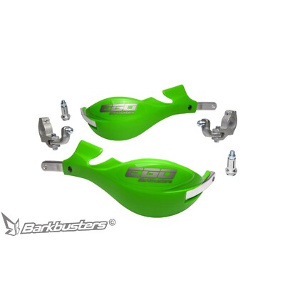 Barkbusters EGO 2 Point Mount Tapered Handguards - Green