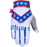 Fist Evel Knievel White Gloves