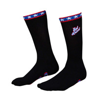 EVEL KNIEVEL CREW SOCK- KNIEVEL BLACK