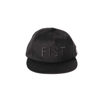 Fist Handwear Logotype Snapback Cap - Black - OS