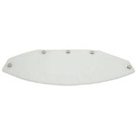 RJAYS Universal 5-stud Flat Visor - Clear only One Size