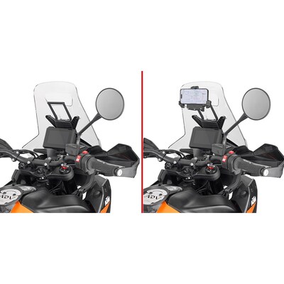 Givi Fairing Upper Bar Mount - Ktm 790/890 Adventure 23-24
