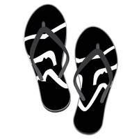 Fox Moth Thong - Black