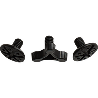Fox V1/V2 Visor Attach Kit - Black