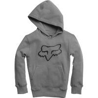 Fox Youth Legacy Pull Over Fleece - Heather Graphite